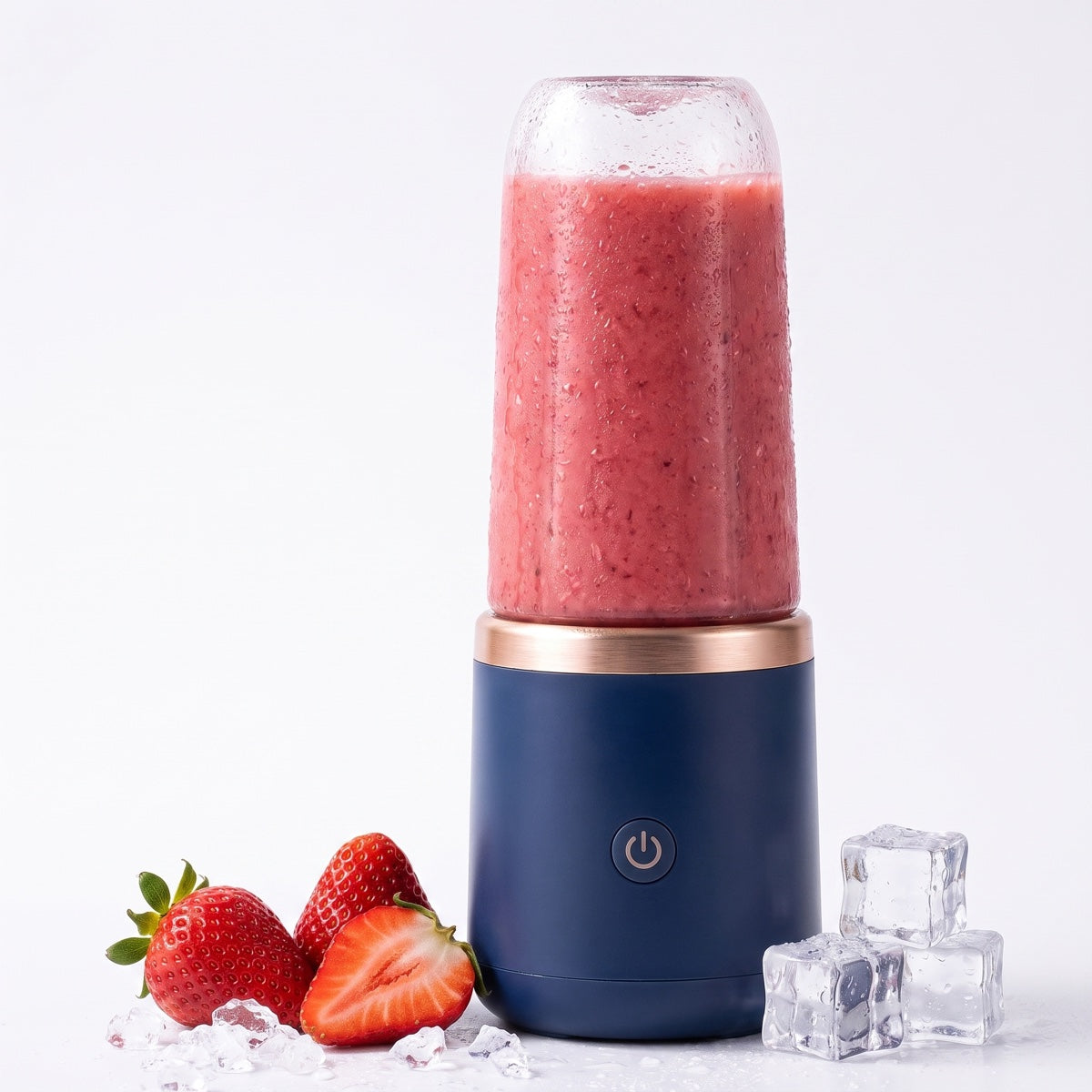 Portable USB Rechargeable Blender – 6-Blade Personal Smoothie Maker