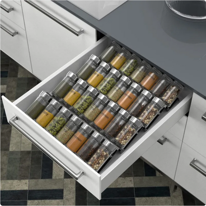 Tier Acrylic Drawer Organizer – Kitchen Storage