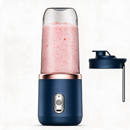 Portable USB Rechargeable Blender – 6-Blade Personal Smoothie Maker