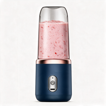 Portable USB Rechargeable Blender – 6-Blade Personal Smoothie Maker