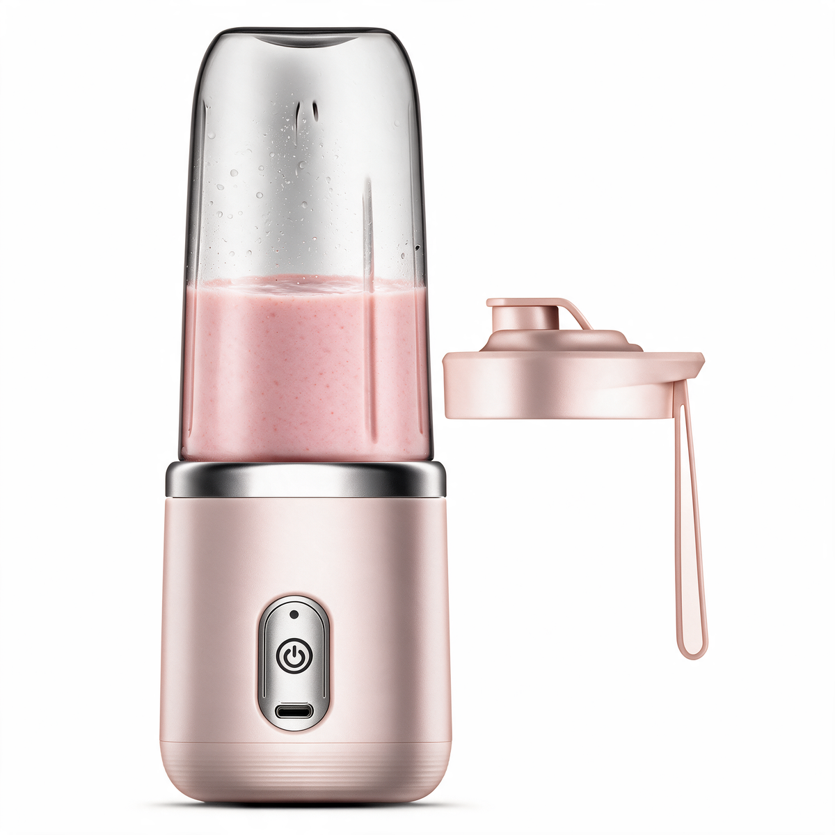 Portable USB Rechargeable Blender – 6-Blade Personal Smoothie Maker